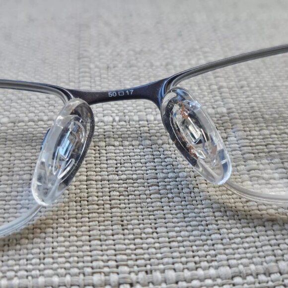 Brendel Ladies Eyeglasses Black/Blue Tone Eschenbach Glasses 50[]17 135 Frame - Picture 11 of 12